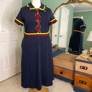 Cotton Jersey Knit shirtwaist dress